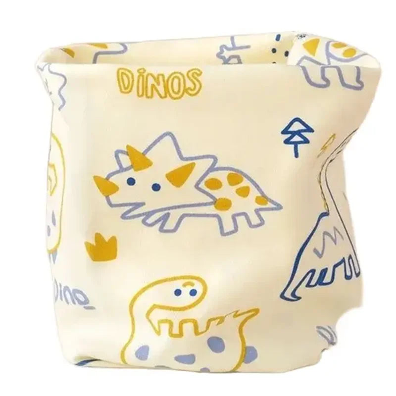 Kids Cotton O-Ring Scarf Winter Neck Warmer for Boys Girls